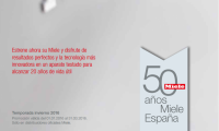 MIELE ESPAA CUMPLE 50 AOS Y LO CELEBRA CON PROMOCIONES Y DESCUENTOS