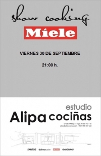 EL DA 30 CELEBRAREMOS UNA NUEVA EDICIN DEL SHOWCOOKING MIELE