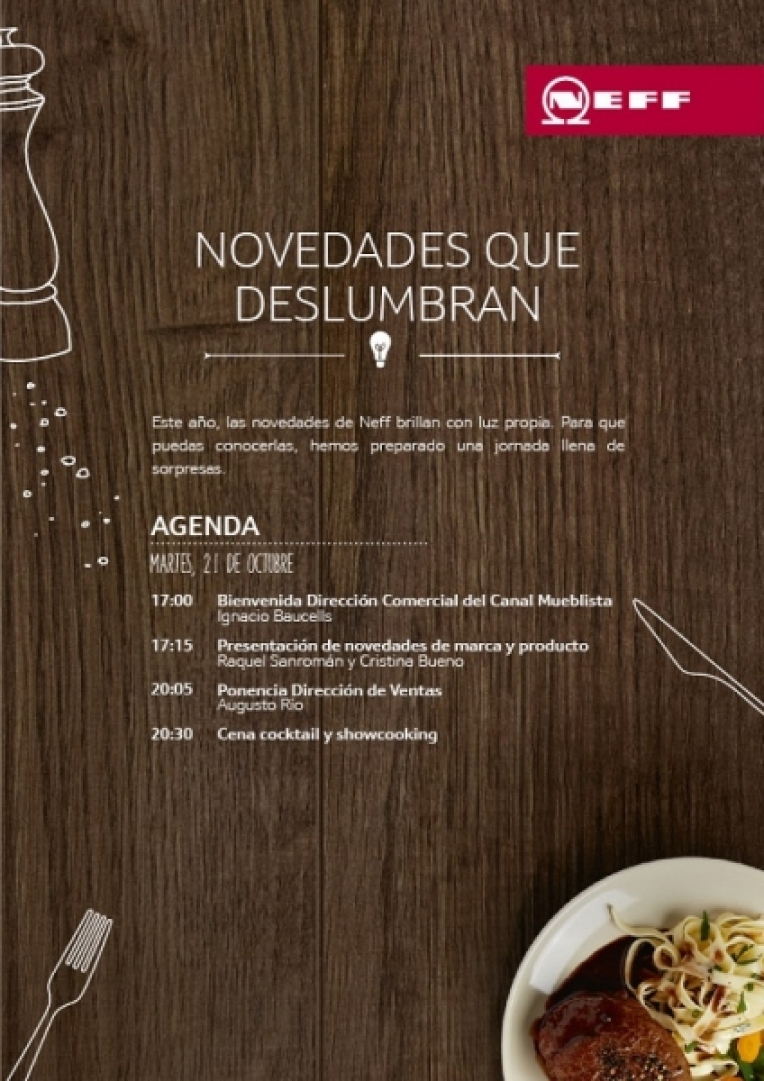 EL MES PASADO NEFF NOS PRESENT EN MADRID LAS NOVEDADES DE SU CATLOGO