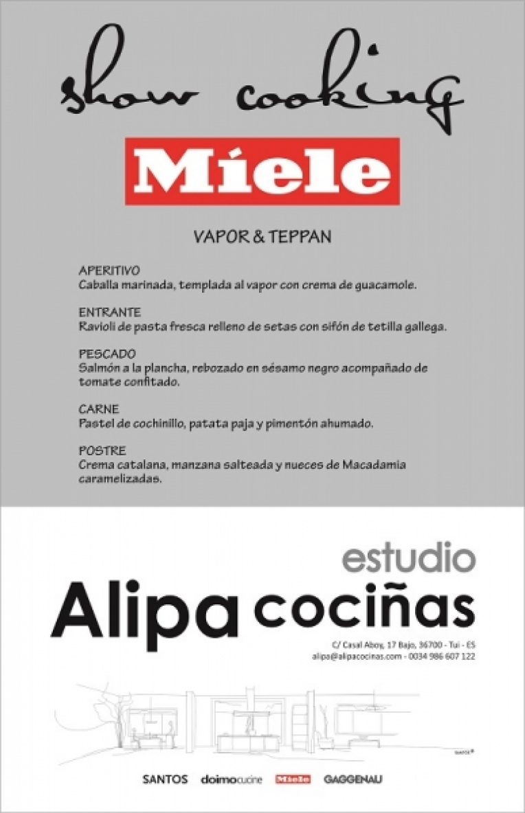 RAQUEL ALONSO CONDUCIR EL SHOWCOOKING QUE CELEBRAREMOS EL 29 DE ABRIL